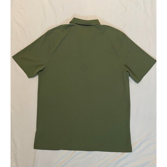 Greg Norman Men's Polo Golf Shirt Short Sleeve Athletic Sportswear Green L - Picture 7 of 9